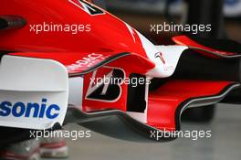 24.02.2007 Sakhir, Bahrain,  Toyota Racing, TF107, front wing, detail - Formula 1 Testing