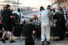 24.02.2007 Sakhir, Bahrain,  Rubens Barrichello (BRA), Honda Racing F1 Team - Formula 1 Testing