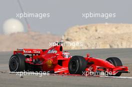 24.02.2007 Sakhir, Bahrain,  Kimi Raikkonen (FIN), Räikkönen, Scuderia Ferrari, F2007 - Formula 1 Testing