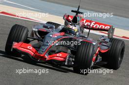 22.02.2007 Sakhir, Bahrain,  Pedro de la Rosa (ESP), Test Driver, McLaren Mercedes, MP4-22 - Formula 1 Testing
