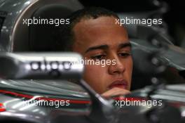 22.02.2007 Sakhir, Bahrain,  Lewis Hamilton (GBR), McLaren Mercedes - Formula 1 Testing