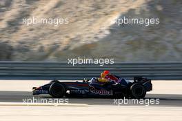 22.02.2007 Sakhir, Bahrain,  David Coulthard (GBR), Red Bull Racing, RB3 - Formula 1 Testing