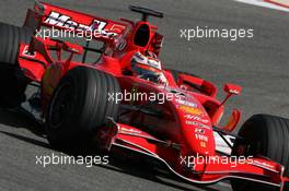 22.02.2007 Sakhir, Bahrain,  Kimi Raikkonen (FIN), Räikkönen, Scuderia Ferrari, F2007 - Formula 1 Testing