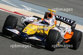 22.02.2007 Sakhir, Bahrain,  Heikki Kovalainen (FIN), Renault F1 Team, R27 - Formula 1 Testing