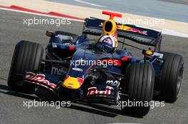 22.02.2007 Sakhir, Bahrain,  David Coulthard (GBR), Red Bull Racing, RB3 - Formula 1 Testing