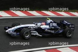 19.10.2007 Sao Paulo, Brazil,  Kazuki Nakajima (JPN), Williams F1 Team, FW29 - Formula 1 World Championship, Rd 17, Brazilian Grand Prix, Friday Practice