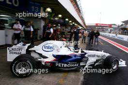 Nick Heidfeld (GER), BMW Sauber F1 Team  - Formula 1 World Championship, Rd 17, Brazilian Grand Prix, Friday Practice