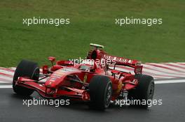 19.10.2007 Sao Paulo, Brazil,  Kimi Raikkonen (FIN), Räikkönen, Scuderia Ferrari, F2007 - Formula 1 World Championship, Rd 17, Brazilian Grand Prix, Friday Practice