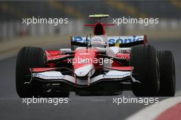19.10.2007 Sao Paulo, Brazil,  Jarno Trulli (ITA), Toyota Racing, TF107 - Formula 1 World Championship, Rd 17, Brazilian Grand Prix, Friday Practice