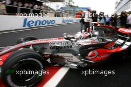 19.10.2007 Sao Paulo, Brazil,  Fernando Alonso (ESP), McLaren Mercedes - Formula 1 World Championship, Rd 17, Brazilian Grand Prix, Friday Practice