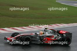 19.10.2007 Sao Paulo, Brazil,  Lewis Hamilton (GBR), McLaren Mercedes, MP4-22 - Formula 1 World Championship, Rd 17, Brazilian Grand Prix, Friday Practice