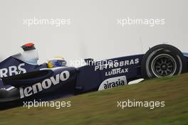 19.10.2007 Sao Paulo, Brazil,  Nico Rosberg (GER), WilliamsF1 Team, FW29 - Formula 1 World Championship, Rd 17, Brazilian Grand Prix, Friday Practice