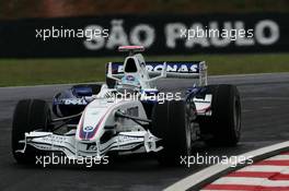 19.10.2007 Sao Paulo, Brazil,  Nick Heidfeld (GER), BMW Sauber F1 Team, F1.07 - Formula 1 World Championship, Rd 17, Brazilian Grand Prix, Friday Practice