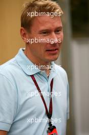 19.10.2007 Sao Paulo, Brazil,  Mika Hakkinen (FIN), Former Formula One world champion - Formula 1 World Championship, Rd 17, Brazilian Grand Prix, Friday
