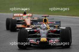 19.10.2007 Sao Paulo, Brazil,  David Coulthard (GBR), Red Bull Racing, RB3 - Formula 1 World Championship, Rd 17, Brazilian Grand Prix, Friday Practice