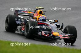 19.10.2007 Sao Paulo, Brazil,  Mark Webber (AUS), Red Bull Racing, RB3 - Formula 1 World Championship, Rd 17, Brazilian Grand Prix, Friday Practice