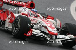 19.10.2007 Sao Paulo, Brazil,  Takuma Sato (JPN), Super Aguri F1, SA07 - Formula 1 World Championship, Rd 17, Brazilian Grand Prix, Friday Practice