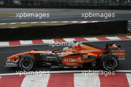 19.10.2007 Sao Paulo, Brazil,  Adrian Sutil (GER), Spyker F1 Team, F8-VII-B - Formula 1 World Championship, Rd 17, Brazilian Grand Prix, Friday Practice
