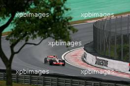 19.10.2007 Sao Paulo, Brazil,  Lewis Hamilton (GBR), McLaren Mercedes, MP4-22 - Formula 1 World Championship, Rd 17, Brazilian Grand Prix, Friday Practice