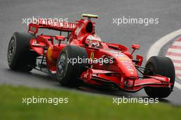 19.10.2007 Sao Paulo, Brazil,  Kimi Raikkonen (FIN), Räikkönen, Scuderia Ferrari, F2007 - Formula 1 World Championship, Rd 17, Brazilian Grand Prix, Friday Practice