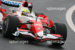 19.10.2007 Sao Paulo, Brazil,  Ralf Schumacher (GER), Toyota Racing, TF107 - Formula 1 World Championship, Rd 17, Brazilian Grand Prix, Friday Practice