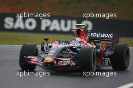 19.10.2007 Sao Paulo, Brazil,  Sebastian Vettel (GER), Scuderia Toro Rosso, STR02 - Formula 1 World Championship, Rd 17, Brazilian Grand Prix, Friday Practice