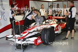 19.10.2007 Sao Paulo, Brazil,  Takuma Sato (JPN), Super Aguri F1 - Formula 1 World Championship, Rd 17, Brazilian Grand Prix, Friday Practice