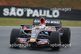 19.10.2007 Sao Paulo, Brazil,  Sebastian Vettel (GER), Scuderia Toro Rosso, STR02 - Formula 1 World Championship, Rd 17, Brazilian Grand Prix, Friday Practice