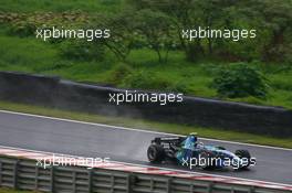 19.10.2007 Sao Paulo, Brazil,  Rubens Barrichello (BRA), Honda Racing F1 Team, RA107 - Formula 1 World Championship, Rd 17, Brazilian Grand Prix, Friday Practice