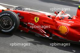 21.10.2007 Sao Paulo, Brazil,  Kimi Raikkonen (FIN), Räikkönen, Scuderia Ferrari, F2007 - Formula 1 World Championship, Rd 17, Brazilian Grand Prix, Sunday Podium