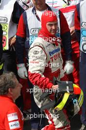 21.10.2007 Sao Paulo, Brazil,  Jean Todt (FRA), Scuderia Ferrari, Ferrari CEO and Ralf Schumacher (GER), Toyota Racing - Formula 1 World Championship, Rd 17, Brazilian Grand Prix, Sunday Podium