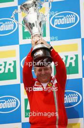 21.10.2007 Sao Paulo, Brazil,  Jean Todt (FRA), Scuderia Ferrari, Ferrari CEO - Formula 1 World Championship, Rd 17, Brazilian Grand Prix, Sunday Podium