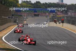 21.10.2007 Sao Paulo, Brazil,  Felipe Massa (BRA), Scuderia Ferrari - Formula 1 World Championship, Rd 17, Brazilian Grand Prix, Sunday Race