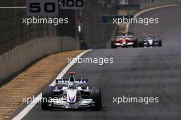 21.10.2007 Sao Paulo, Brazil,  Nick Heidfeld (GER), BMW Sauber F1 Team  - Formula 1 World Championship, Rd 17, Brazilian Grand Prix, Sunday Race