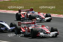 21.10.2007 Sao Paulo, Brazil,  Takuma Sato (JPN), Super Aguri F1, SA07 - Formula 1 World Championship, Rd 17, Brazilian Grand Prix, Sunday Race