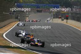 21.10.2007 Sao Paulo, Brazil,  Mark Webber (AUS), Red Bull Racing - Formula 1 World Championship, Rd 17, Brazilian Grand Prix, Sunday Race