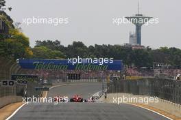 21.10.2007 Sao Paulo, Brazil,  Start of the race - Formula 1 World Championship, Rd 17, Brazilian Grand Prix, Sunday Race