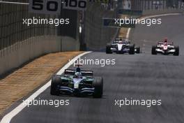 21.10.2007 Sao Paulo, Brazil,  Jenson Button (GBR), Honda Racing F1 Team  - Formula 1 World Championship, Rd 17, Brazilian Grand Prix, Sunday Race