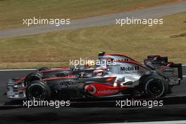 21.10.2007 Sao Paulo, Brazil,  Fernando Alonso (ESP), McLaren Mercedes, MP4-22 and Lewis Hamilton (GBR), McLaren Mercedes, MP4-22 - Formula 1 World Championship, Rd 17, Brazilian Grand Prix, Sunday Race