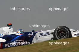 20.10.2007 Sao Paulo, Brazil,  Nick Heidfeld (GER), BMW Sauber F1 Team, F1.07 - Formula 1 World Championship, Rd 17, Brazilian Grand Prix, Saturday Practice