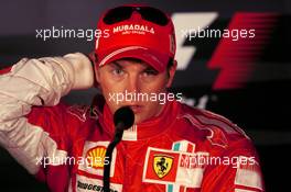 20.10.2007 Sao Paulo, Brazil,  Kimi Raikkonen (FIN), Räikkönen, Scuderia Ferrari - Formula 1 World Championship, Rd 17, Brazilian Grand Prix, Saturday Press Conference