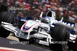 20.10.2007 Sao Paulo, Brazil,  Nick Heidfeld (GER), BMW Sauber F1 Team - Formula 1 World Championship, Rd 17, Brazilian Grand Prix, Saturday Practice