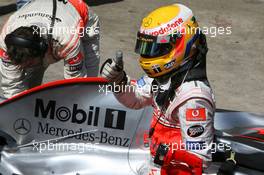 20.10.2007 Sao Paulo, Brazil,  2nd, Lewis Hamilton (GBR), McLaren Mercedes - Formula 1 World Championship, Rd 17, Brazilian Grand Prix, Saturday Qualifying