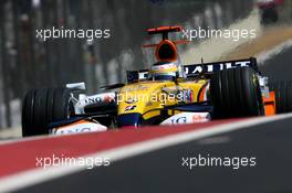 20.10.2007 Sao Paulo, Brazil,  Giancarlo Fisichella (ITA), Renault F1 Team - Formula 1 World Championship, Rd 17, Brazilian Grand Prix, Saturday Practice