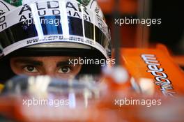 20.10.2007 Sao Paulo, Brazil,  Adrian Sutil (GER), Spyker F1 Team - Formula 1 World Championship, Rd 17, Brazilian Grand Prix, Saturday Practice