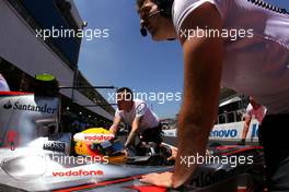 20.10.2007 Sao Paulo, Brazil,  Lewis Hamilton (GBR), McLaren Mercedes - Formula 1 World Championship, Rd 17, Brazilian Grand Prix, Saturday Practice