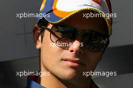 20.10.2007 Sao Paulo, Brazil,  Nelson Piquet Jr (BRA), Test Driver, Renault F1 Team - Formula 1 World Championship, Rd 17, Brazilian Grand Prix, Saturday