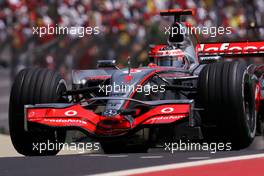 20.10.2007 Sao Paulo, Brazil,  Fernando Alonso (ESP), McLaren Mercedes - Formula 1 World Championship, Rd 17, Brazilian Grand Prix, Saturday Practice