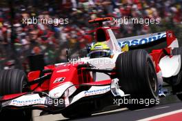 20.10.2007 Sao Paulo, Brazil,  Ralf Schumacher (GER), Toyota Racing - Formula 1 World Championship, Rd 17, Brazilian Grand Prix, Saturday Practice