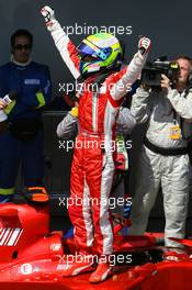 20.10.2007 Sao Paulo, Brazil,  1st, Felipe Massa (BRA), Scuderia Ferrari, F2007 - Formula 1 World Championship, Rd 17, Brazilian Grand Prix, Saturday Qualifying
